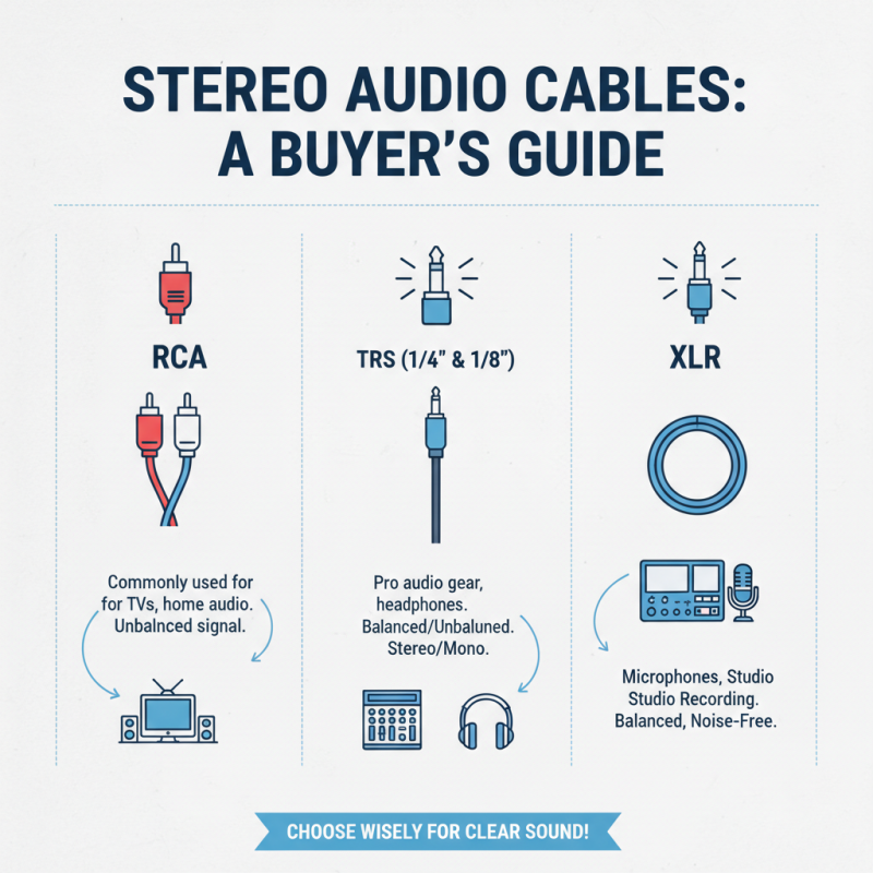 How to Choose the Right Stereo Audio Cable for Your Audio Needs