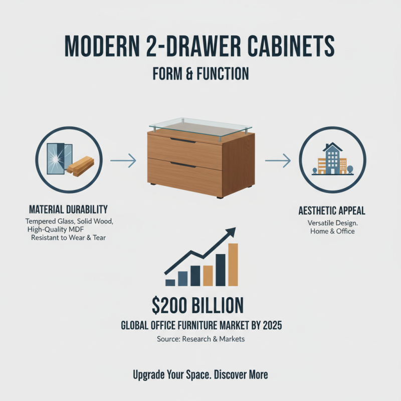 Top 10 Benefits of Using a 2 Drawer Cabinet for Home and Office Storage
