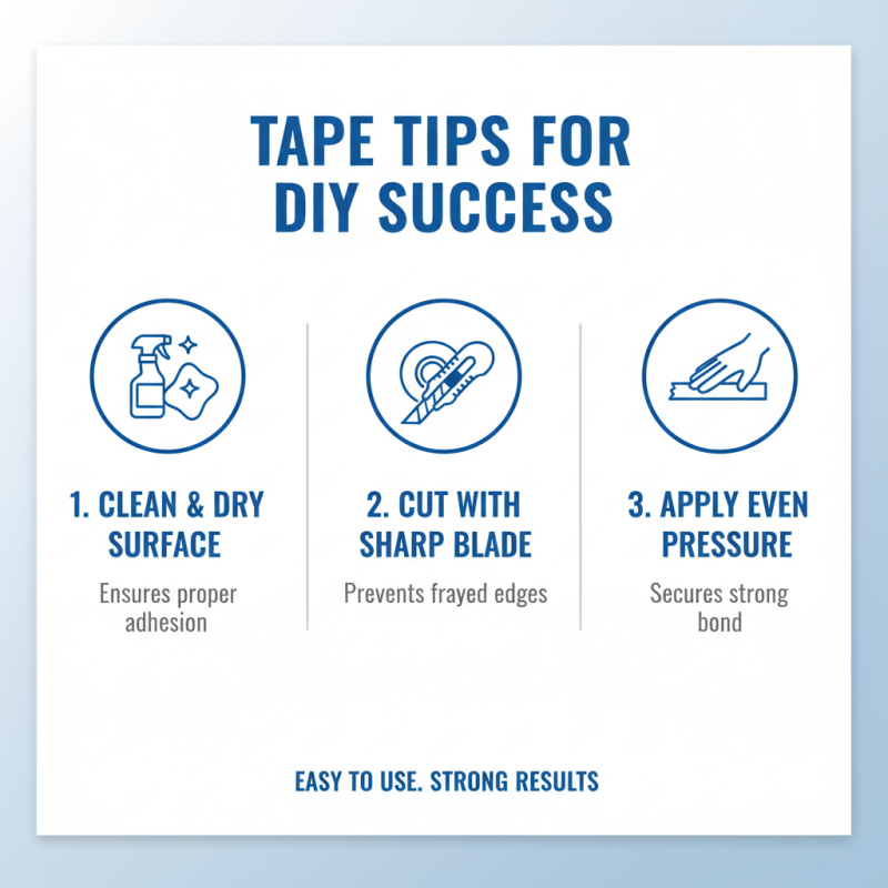 How to Use Small Tape for Home Repairs and Creative Projects