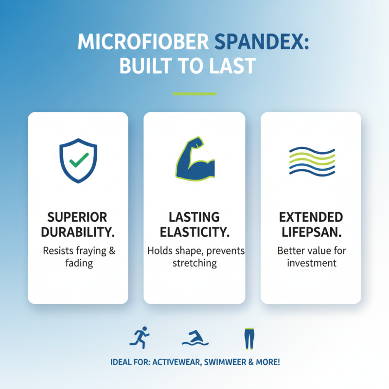 Top 10 Benefits of Microfiber Spandex Fabric You Need to Know