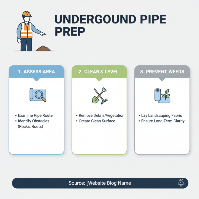 Top Tips for Installing Underground Pipe Effectively and Avoiding Common Mistakes