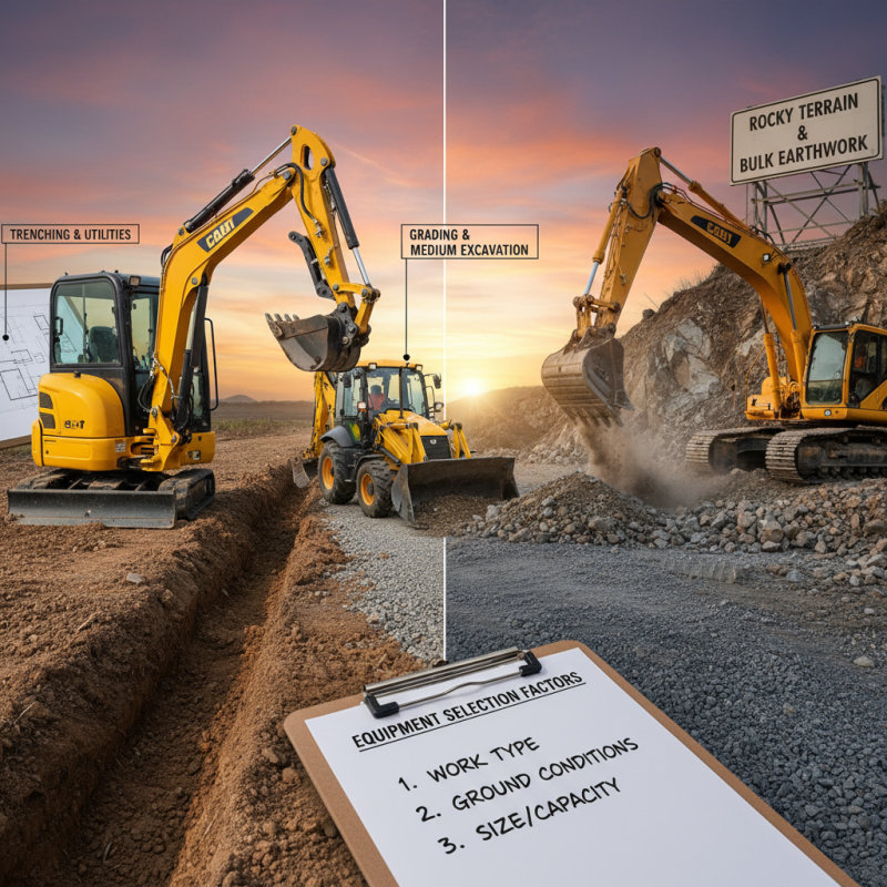 How to Choose the Right Excavation Equipment for Your Project Needs