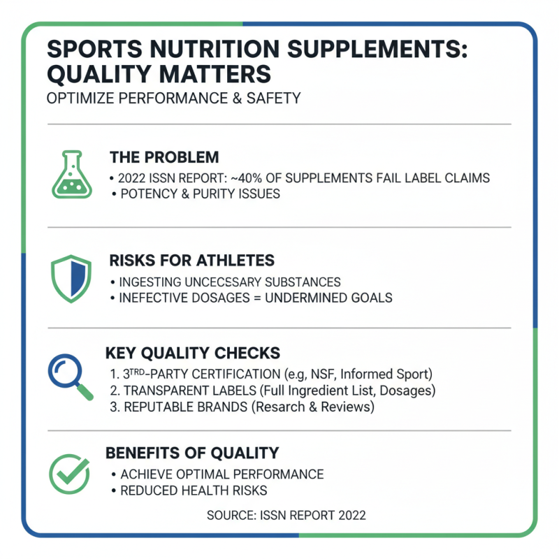 How to Choose the Right Sports Nutrition Supplements for Optimal Performance