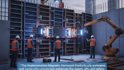 Top 10 Magnetic Formwork Products for Efficient Construction Solutions