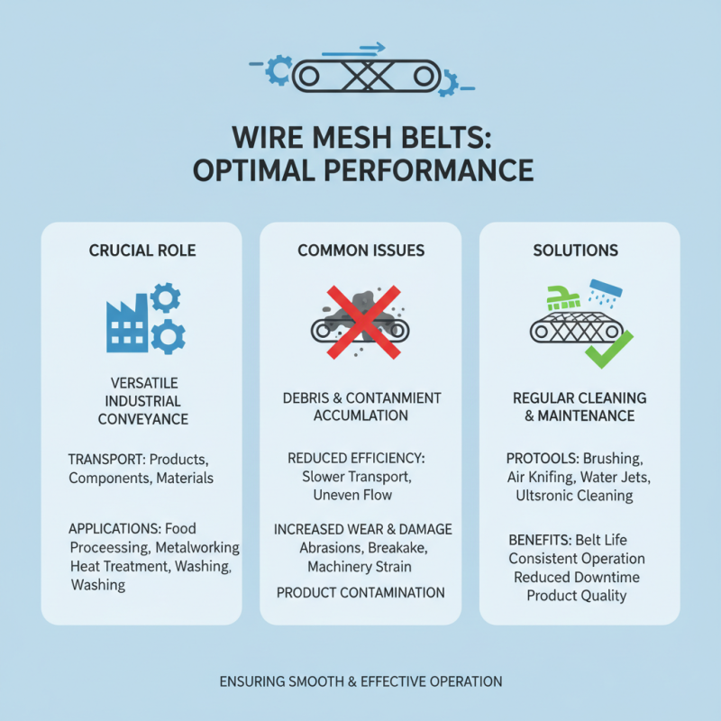 Top Tips for Maintaining Your Wire Mesh Belt for Optimal Performance