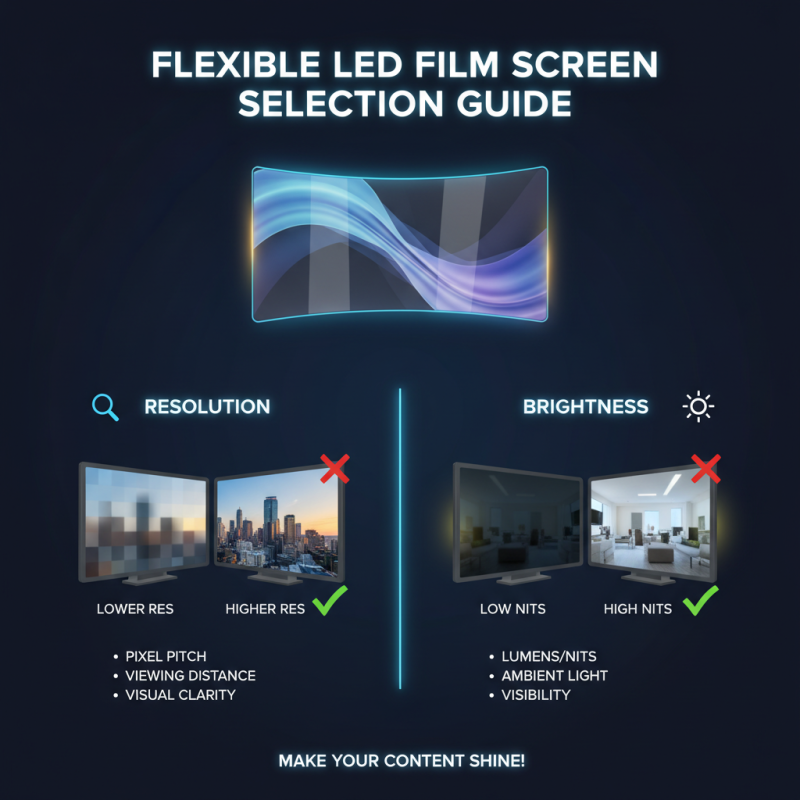 How to Choose the Best Flexible Led Film Screen for Your Event Display Needs