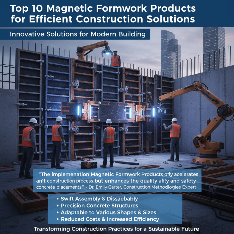 Top 10 Magnetic Formwork Products for Efficient Construction Solutions
