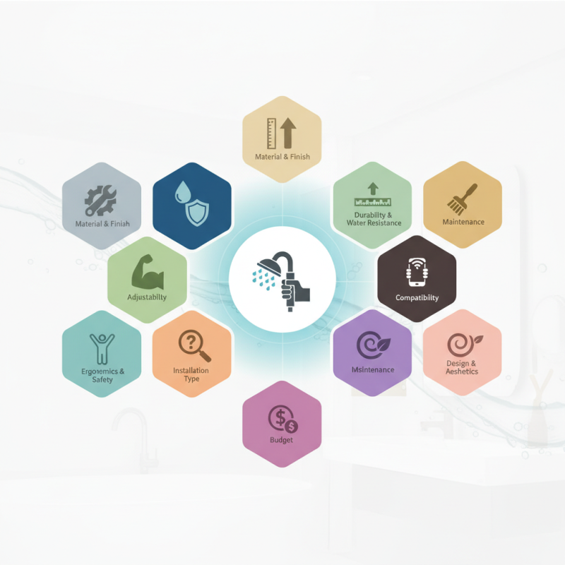 10 Essential Tips for Choosing the Best Shower Handset Bracket for Your Bathroom