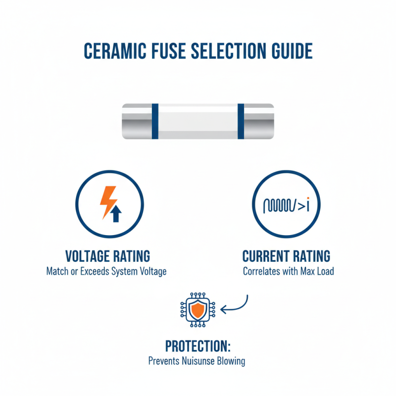 How to Choose the Right Ceramic Fuse for Your Electrical Applications