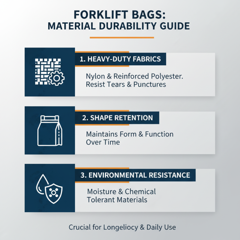 Top Tips for Choosing the Best Forklift Bags for Your Business Needs
