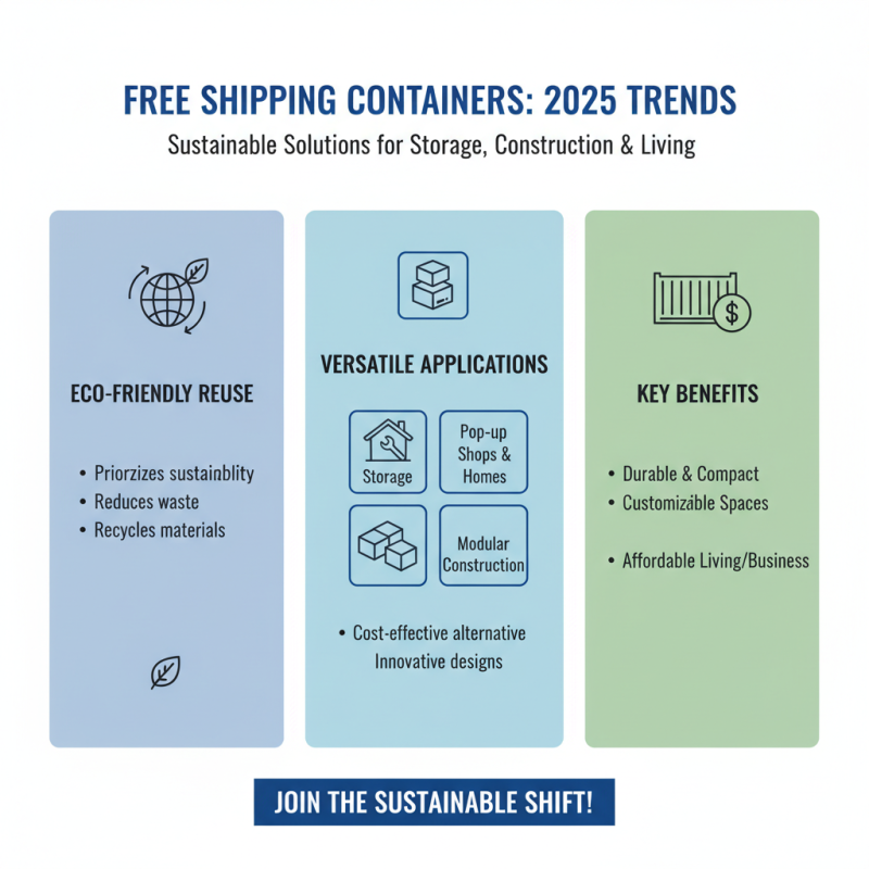 Discover the Best Uses for Free Shipping Containers in 2025