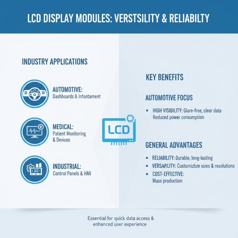 Why Choose an LCD Display Module for Your Next Project