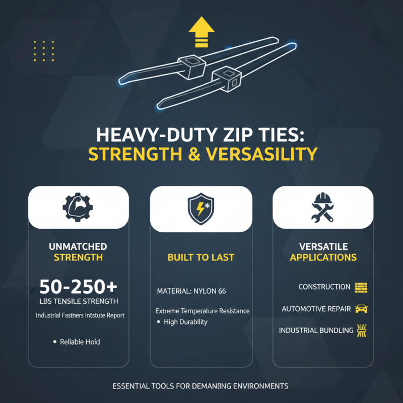 Ultimate Guide to Heavy Duty Zip Ties Tips for Maximum Strength and Durability