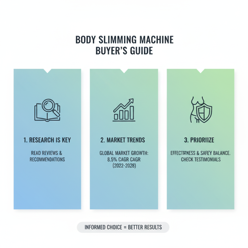 How to Choose the Best Body Slimming Machine for Your Needs