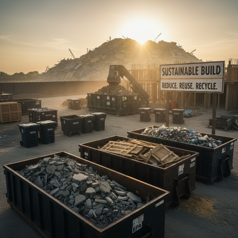 Top 10 Best Construction Disposal Containers for Efficient Waste Management