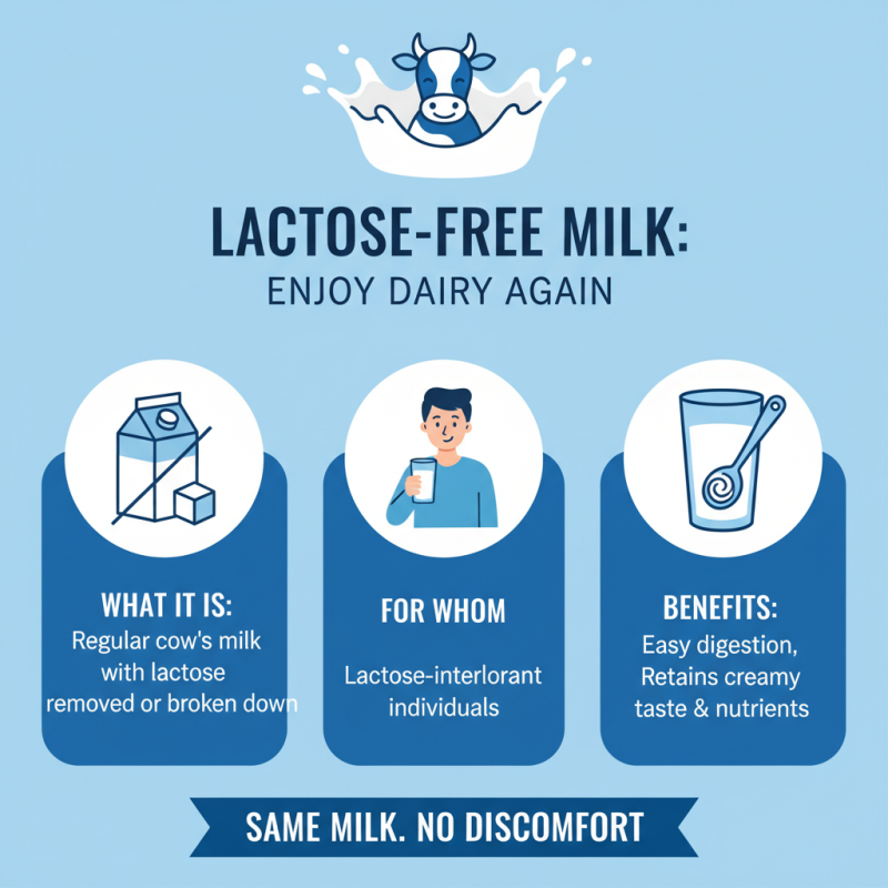 What are the Ingredients in Lactose Free Milk and How is it Made