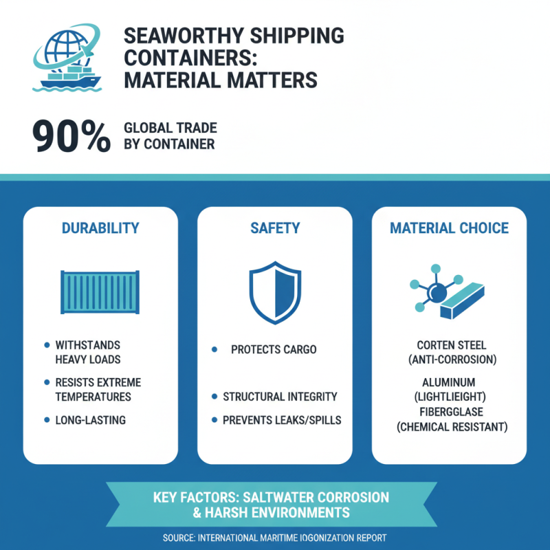Essential Tips for Choosing a Seaworthy Container for Safe Shipping