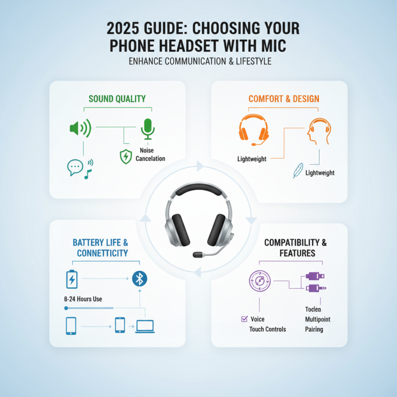 2025 Guide: How to Choose the Best Phone Headset with Mic for You