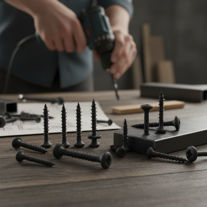 What is the Purpose of Black Screws in Construction and DIY Projects