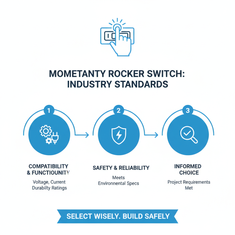 How to Choose the Right Momentary Rocker Switch for Your Project