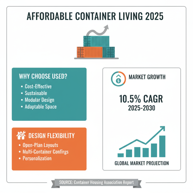 Top Reasons to Choose Used Container Homes for Affordable Living in 2025