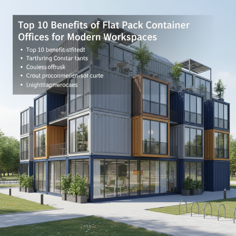 Top 10 Benefits of Flat Pack Container Offices for Modern Workspaces