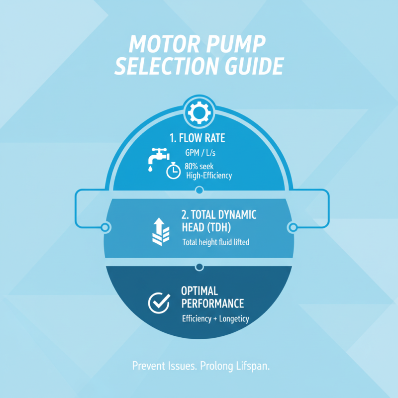 2025 How to Choose the Right Motor Pump for Your Needs