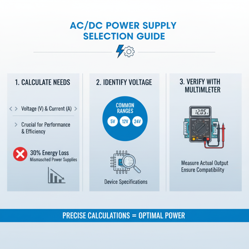 Top 2025 Guide to Choosing the Best AC DC Power Supply for Your Needs