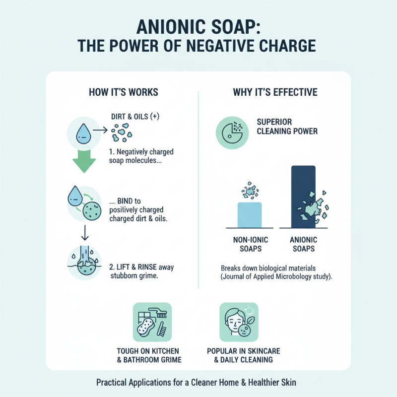 Why Choose Anionic Soap for Effective Cleaning and Skin Care Benefits