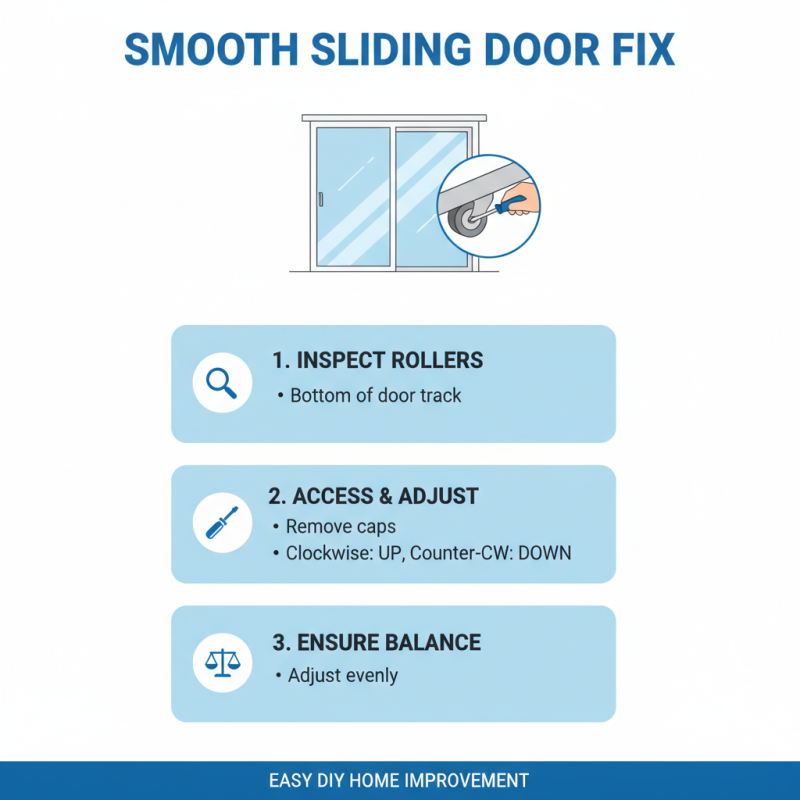 How to Fix a Sliding Back Door That Won't Open or Close Properly