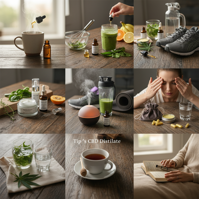 Top 10 Tips for Using CBD Distillate Effectively in Your Daily Routine