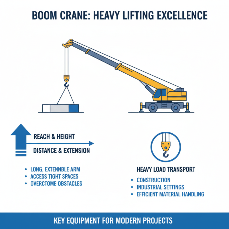 What is a Boom Crane? Understanding Its Types, Uses, and Benefits