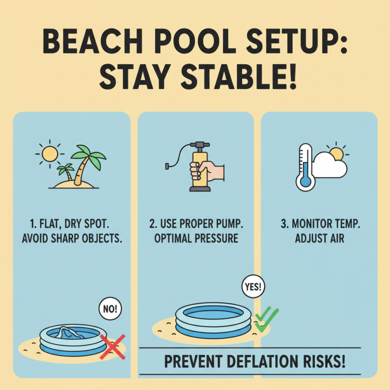 10 Essential Tips for Using an Inflatable Pool at the Beach Safely