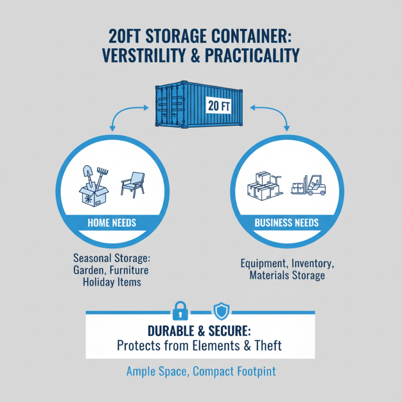 20ft Storage Container Best Uses for Home and Business Needs