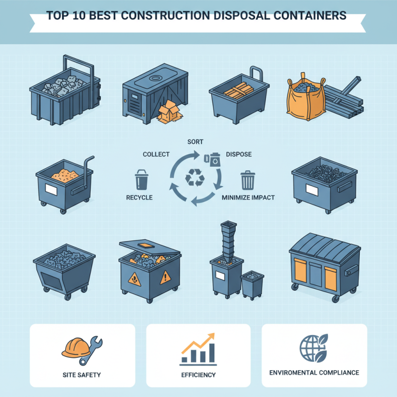 Top 10 Best Construction Disposal Containers for Efficient Waste Management