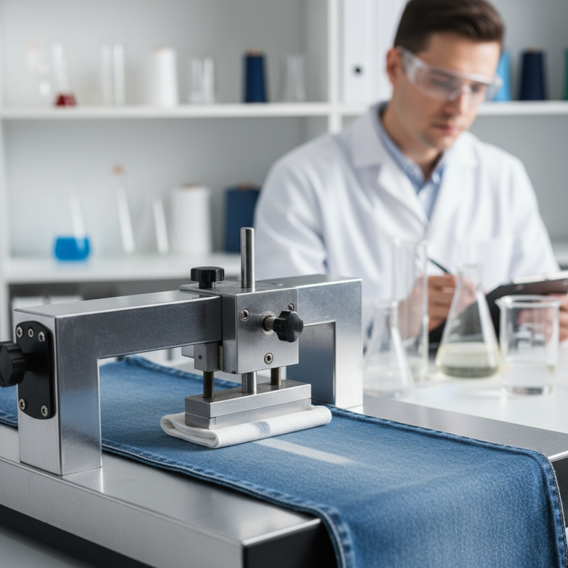 How to Use a Crockmeter Rubbing Fastness Tester for Accurate Fabric Testing