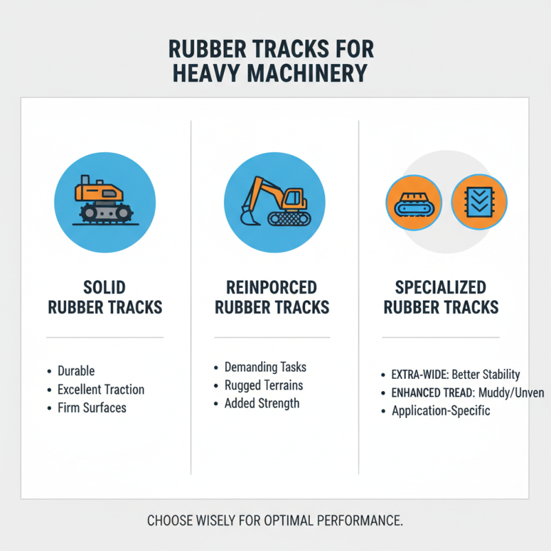 How to Choose the Best Rubber Tracks for Your Heavy Machinery Needs