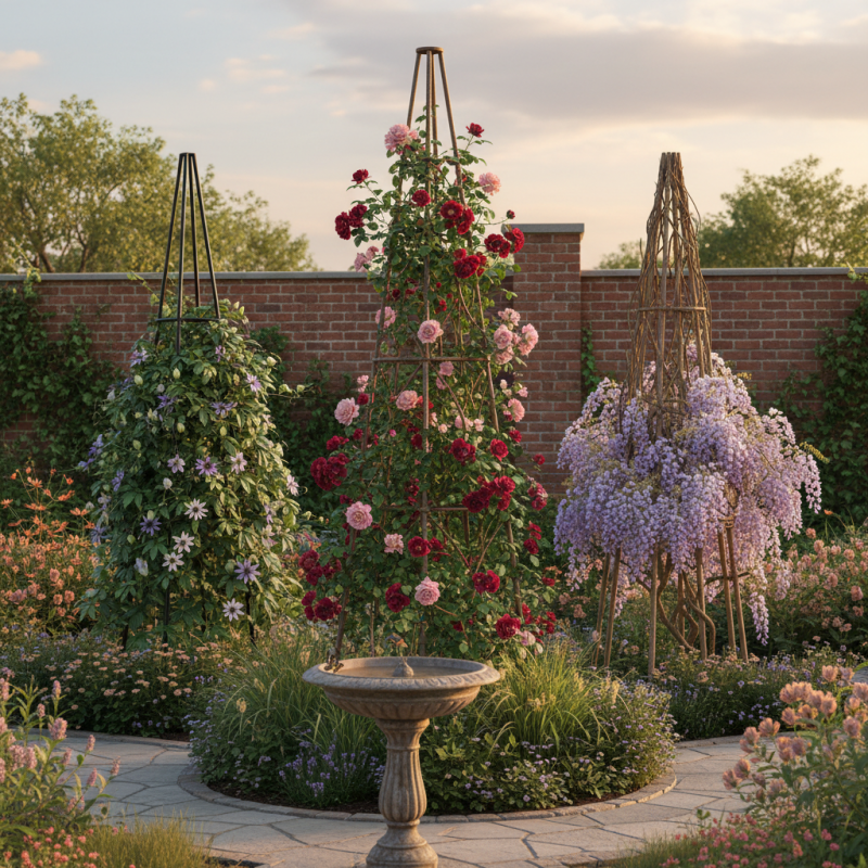 Ultimate Guide to Choosing the Best Obelisk Trellis for Your Garden in 2025