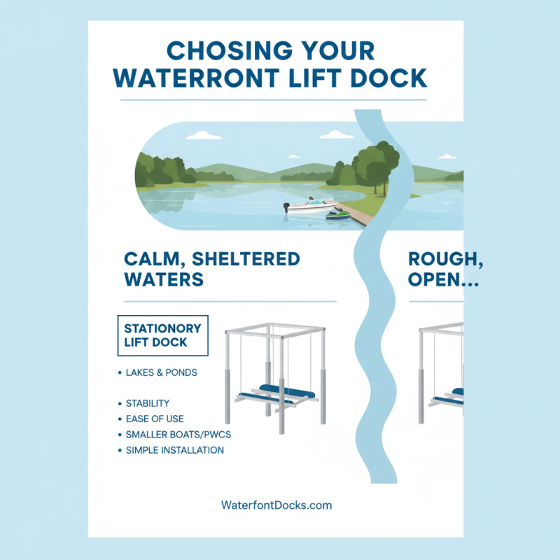 Why You Should Consider a Lift Dock for Your Waterfront Property