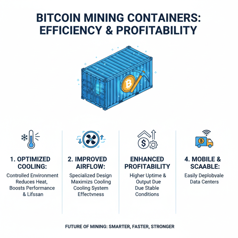 Best Bitcoin Mining Containers for Maximum Efficiency and Profitability