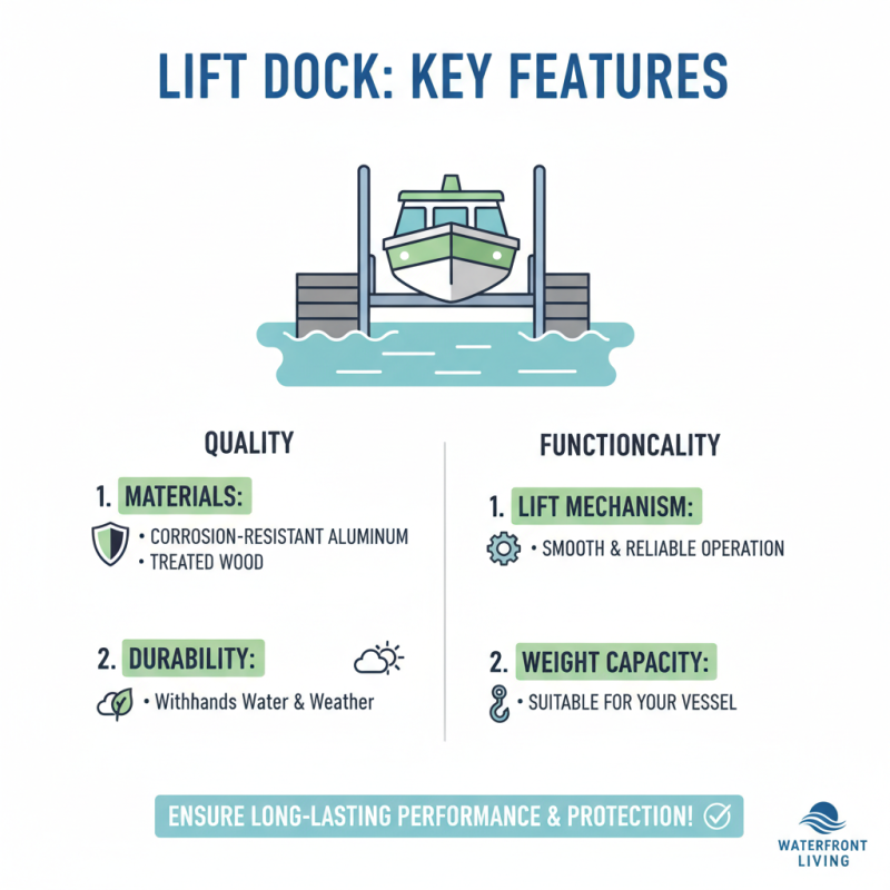 Why You Should Consider a Lift Dock for Your Waterfront Property