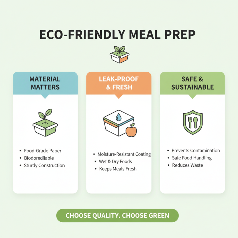 Why Choose Paper Lunch Boxes for Your Meal Prep and Eco-Friendly Living