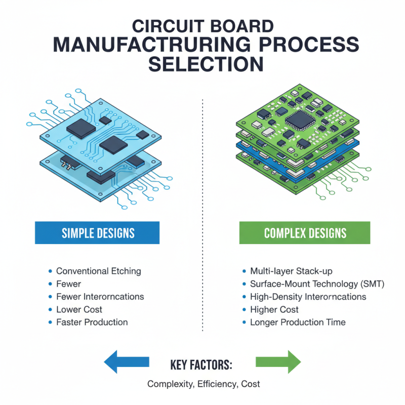 How to Choose the Right Process for Circuit Board Manufacturing Techniques