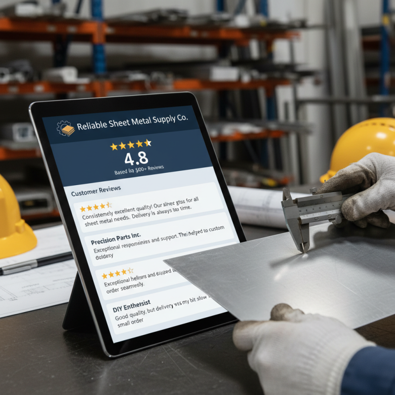Top 10 Tips for Finding the Best Sheet Metal Supply Services Near You