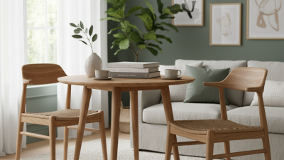 How to Choose the Best Wooden Chair Table for Your Home Decor