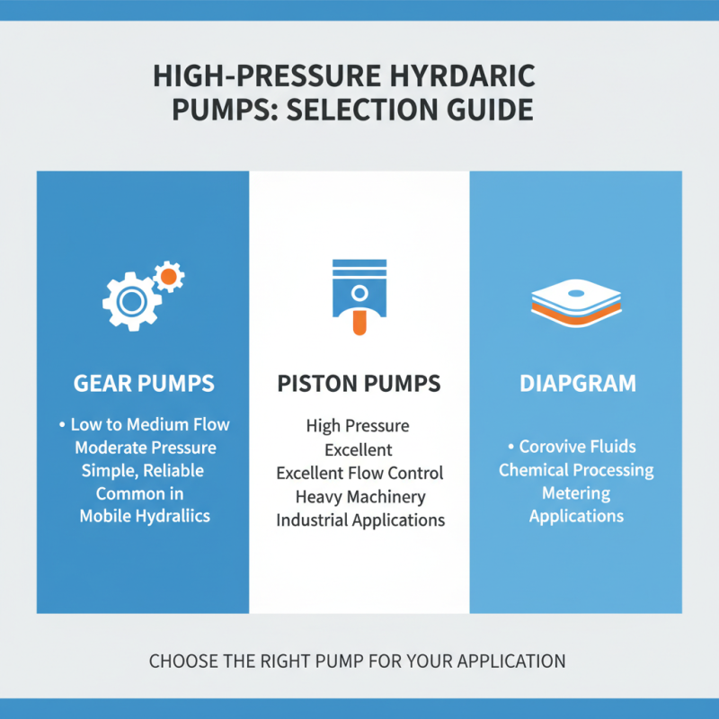 10 Essential Tips for Choosing the Right High Pressure Hydraulic Pump
