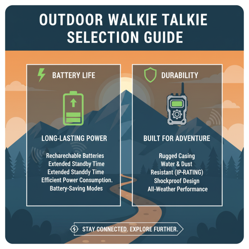 How to Choose the Longest Range Walkie Talkie for Your Outdoor Adventures