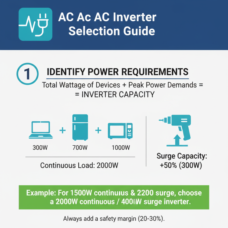 How to Choose the Right AC to AC Inverter for Your Needs