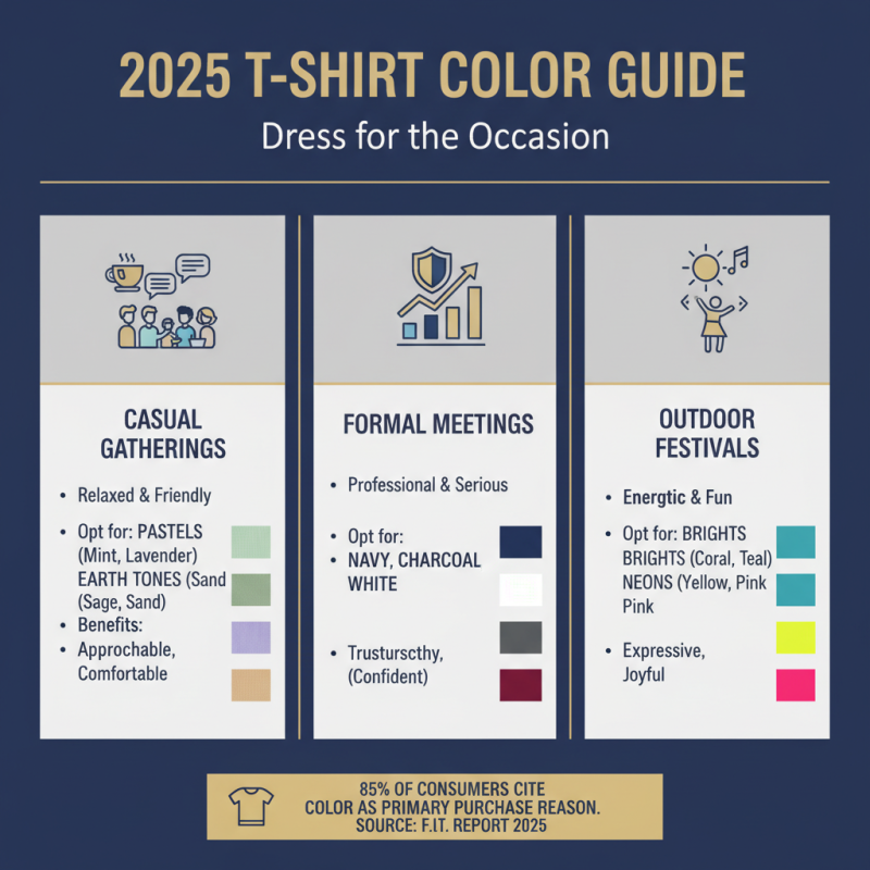 How to Choose the Perfect T-Shirts for Any Occasion in 2025