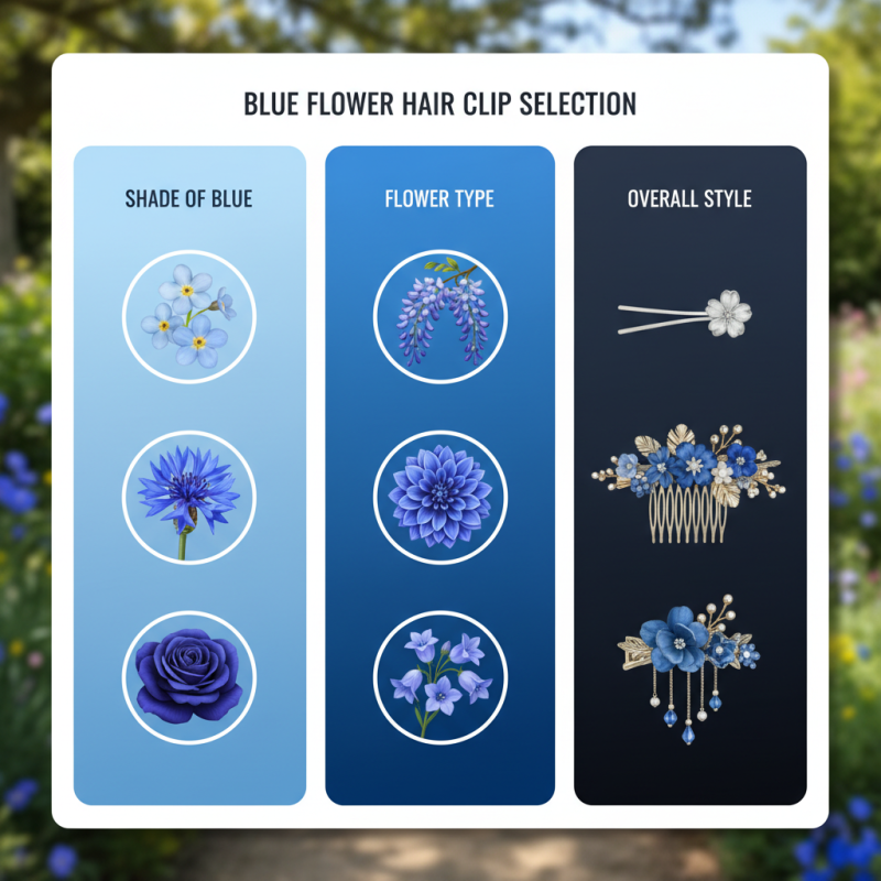 How to Choose the Perfect Blue Flower Hair Clip for Any Occasion